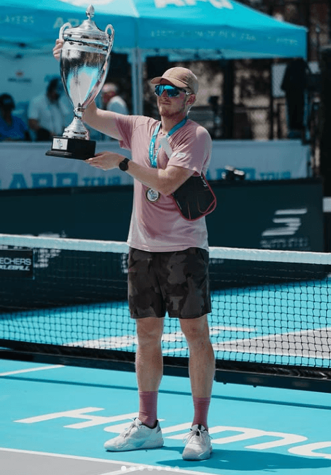 Dusty Boyer playing pickleball